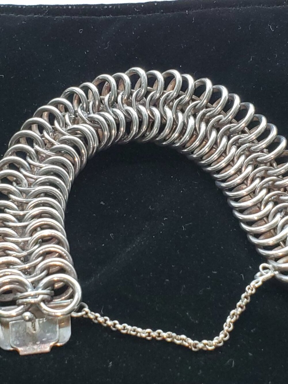 STERLING SILVER BRACELET -  VINTAGE TAXCO
